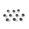 Roadmaster 33Mm Or 32Mm X 2-3/4in. Chrome Abs Plastic Threaded Nut Cover. 10 Pack 111PFL-10 - alternate 4